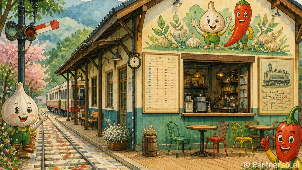 추억 품은 폐역, 단촌역 카페의 변신