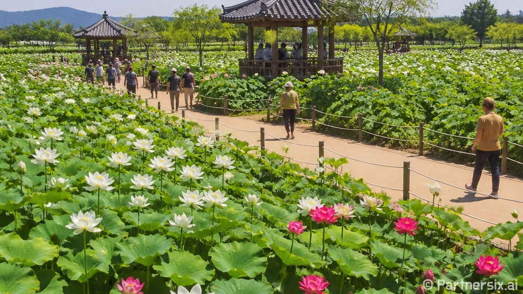 고령 우륵공원 연꽃과 여름 산책