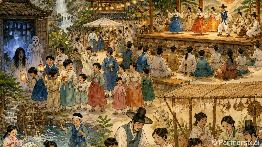 조선 산성마을서 즐기는 특별한 여름 피서