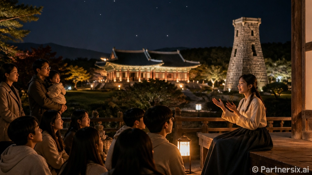 밤빛 아래 경주 문화유산 기행