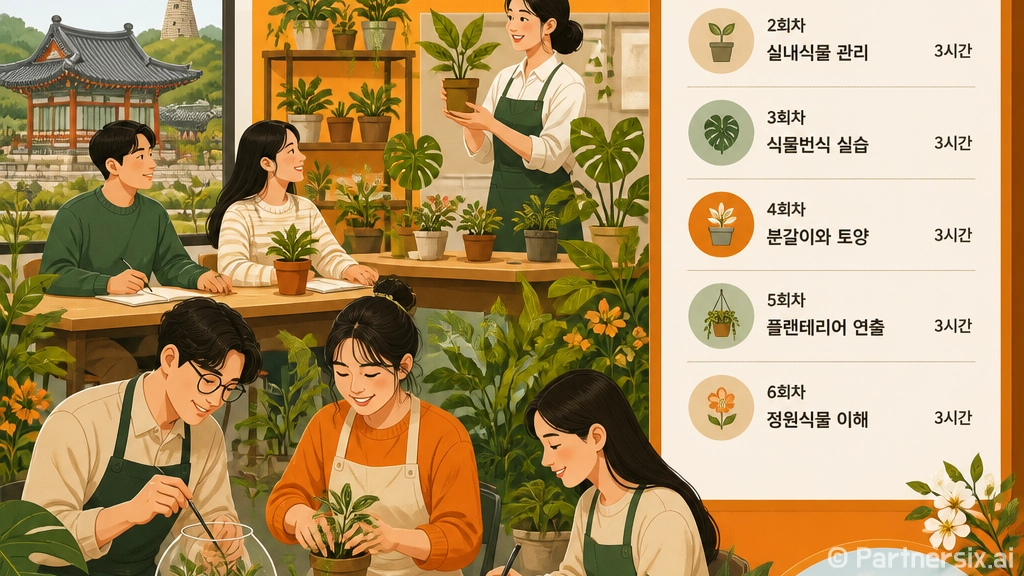 동궁원 식물아카데미…