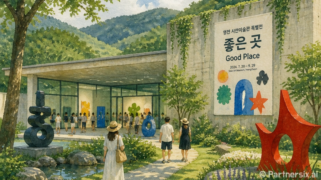 영천 시안미술관 8월 특별전으로 무더위 탈출