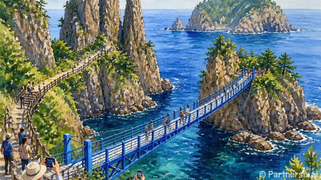 울릉도 관음도와 삼선암 해상 절경 탐방