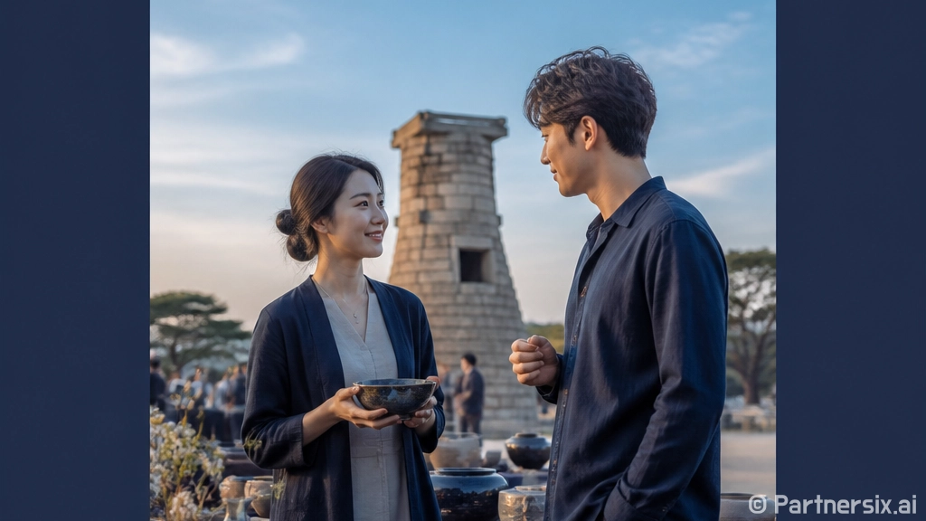 경주 첨성대서 만나…