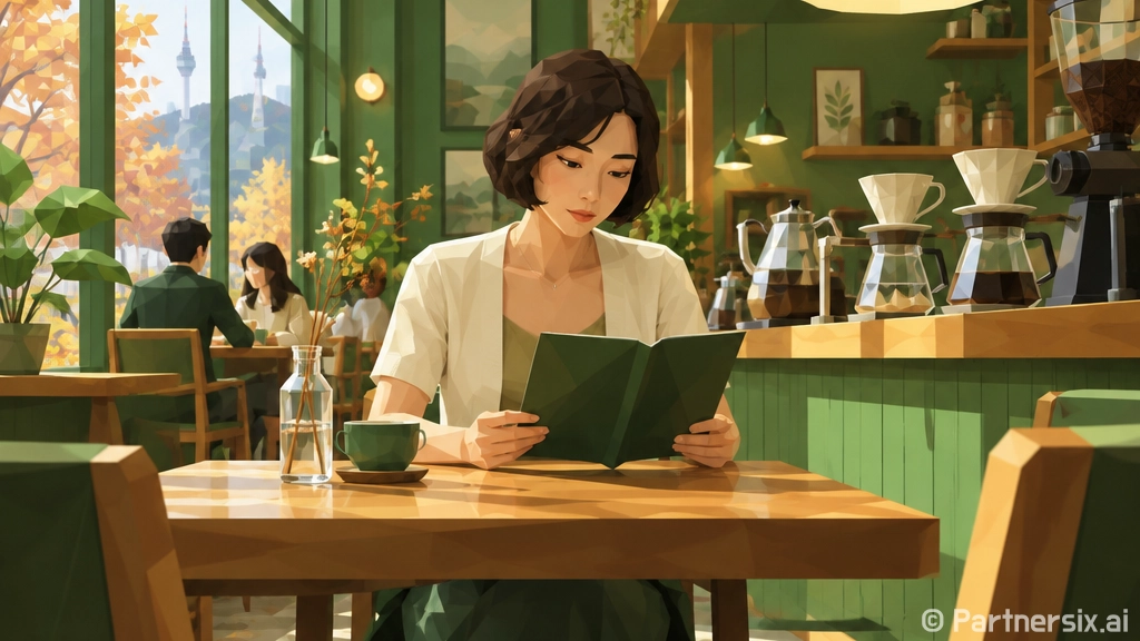 김천 율곡동 로제타 커피, 따스한 감성 카페