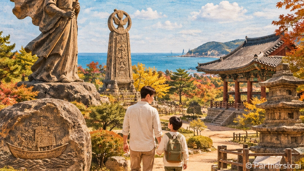 포항 일월문화공원, 아이와 함께하는 역사 산책