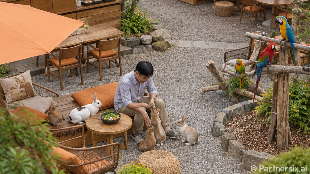 칠곡동물체험카페, 대구 근교 주말 나들이 명소