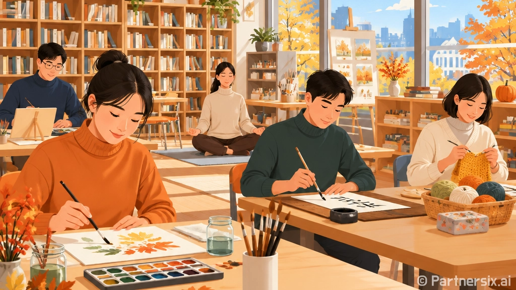 상모정수도서관 가을…