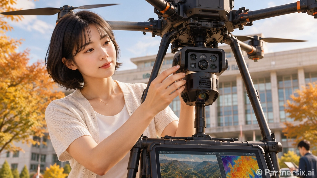 AI 드론으로 산불 감시 혁신 나선 상주시