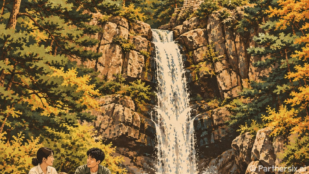 상주 장각폭포, 자연과 역사가 어우러진 절경