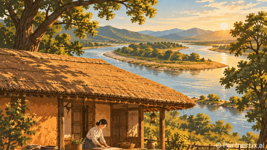 예천 삼강주막, 세 물길 만나는 고즈넉 쉼터