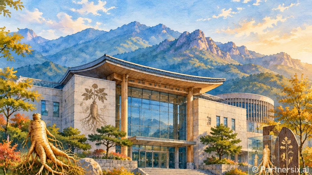 영주 인삼박물관에서…