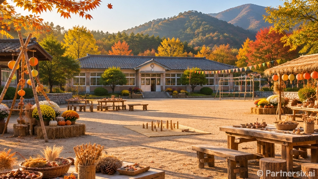 의성 마을학교 한가위 연합축제 현장