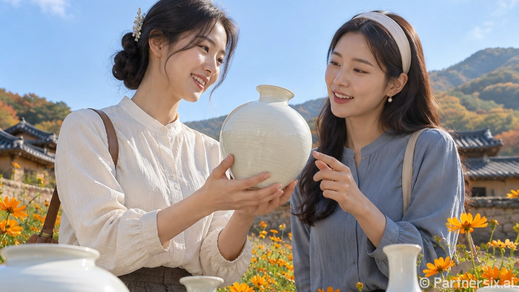 500년 전통 청송백자 축제 현장