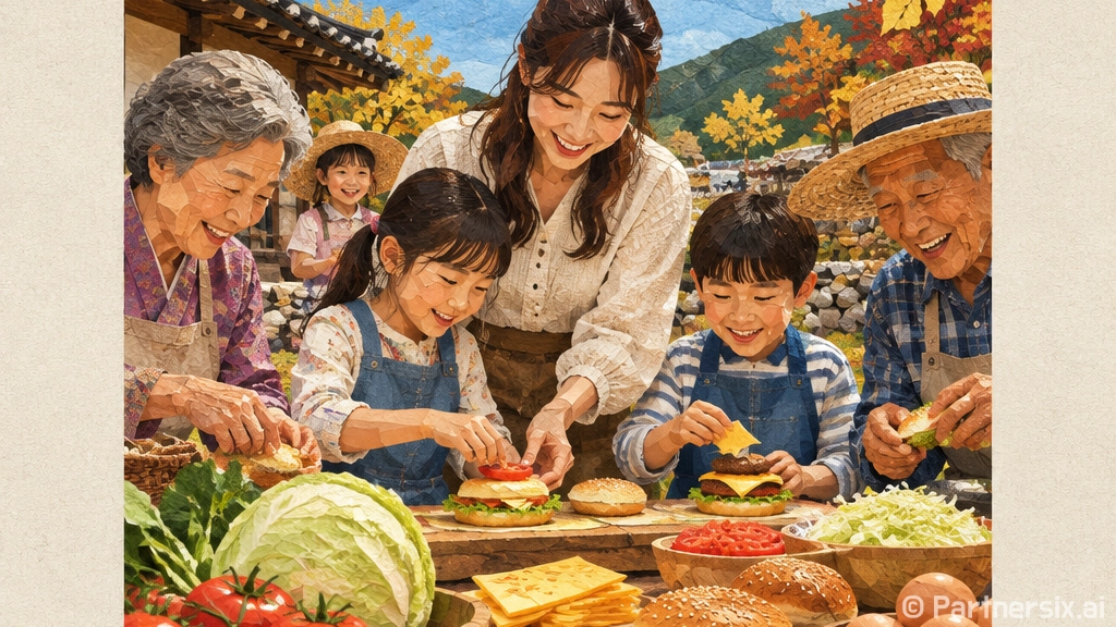 단촌마을학교, 세대 공감 요리 프로그램 현장