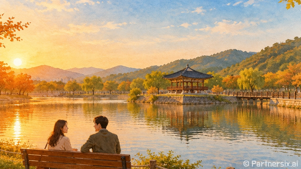 경주 구곡지, 도심 속 힐링 쉼터