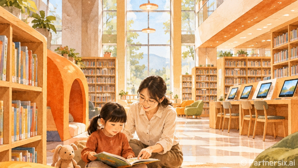 칠곡군립도서관, 아이와 함께하는 실내 주말 나들이 명소