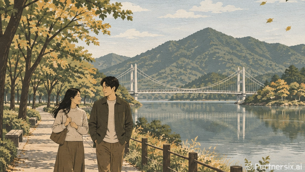 영주 용마루공원 가을 산책 명소