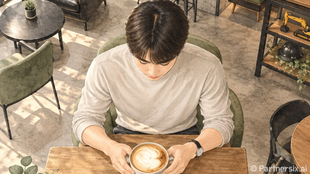 예천 공사카페, 특별한 라떼와 편안한 쉼터