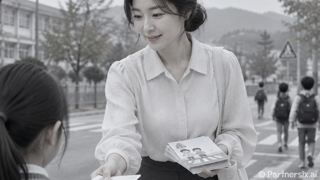 상주 어린이 안전 지키는 합동 캠페인