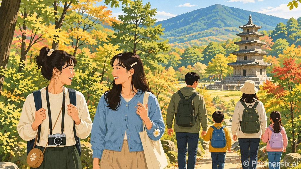 김천 직지문화공원 가족 숲 체험과 꽃무릇의 가을