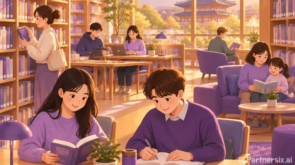 경주시립도서관, 가족과 함께하는 지식과 휴식 공간