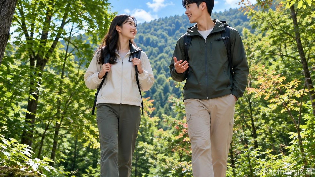 문경 대야산자연휴양림 초가을 숲속 산책