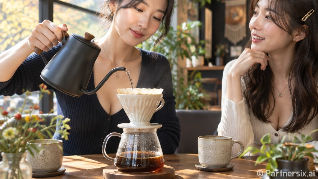 예천 은밀한생, 핸드드립 커피와 수제 디저트의 향연