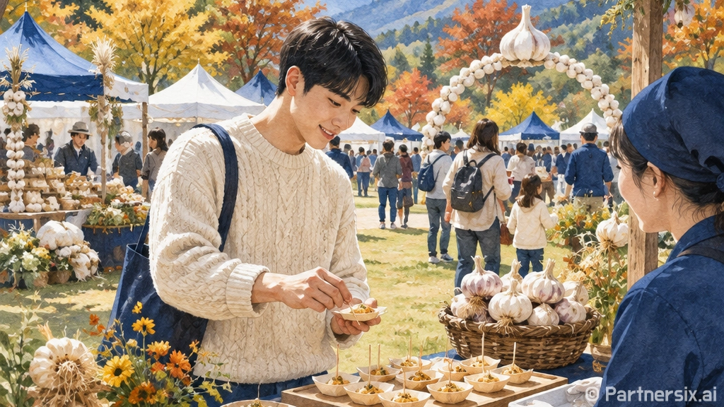 의성 슈퍼푸드 마늘축제 현장 풍경