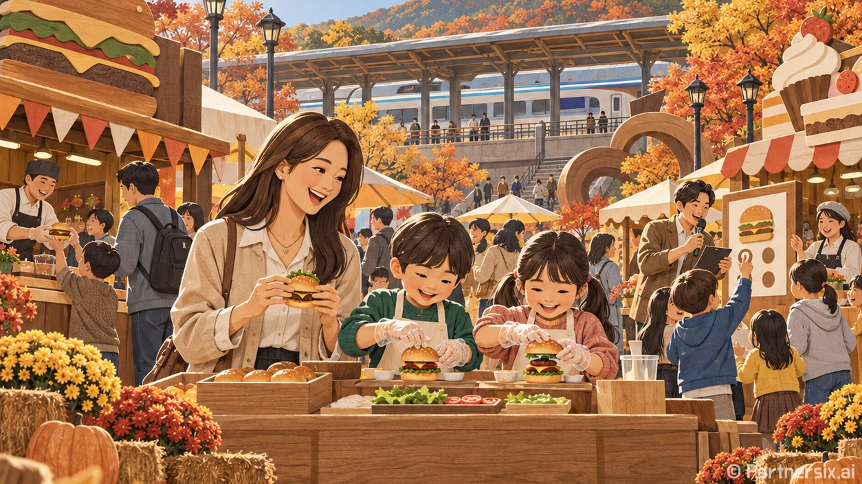 왜관역 달군 칠곡버거페스타