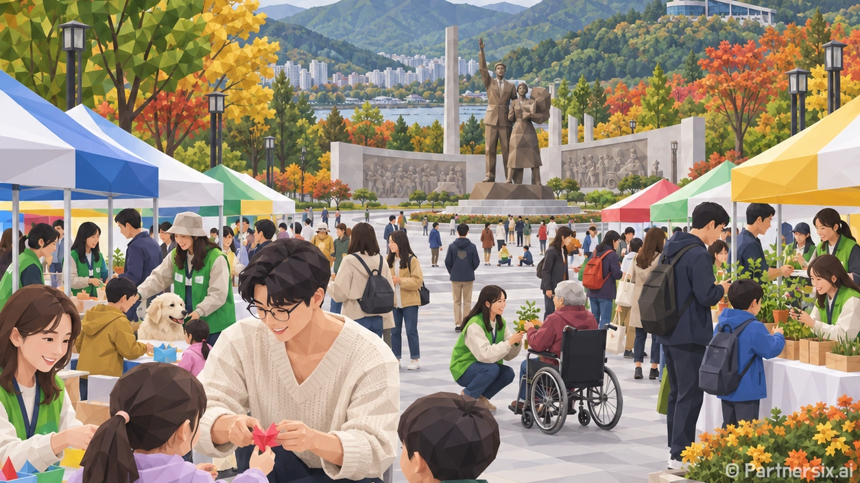 구미시 자봉이 행복박람회, 자원봉사 즐거움 가득