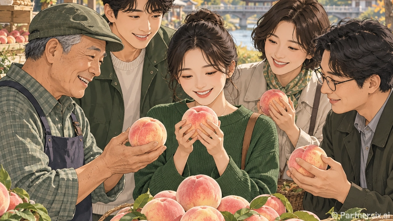 청도 원픽은 복숭아
