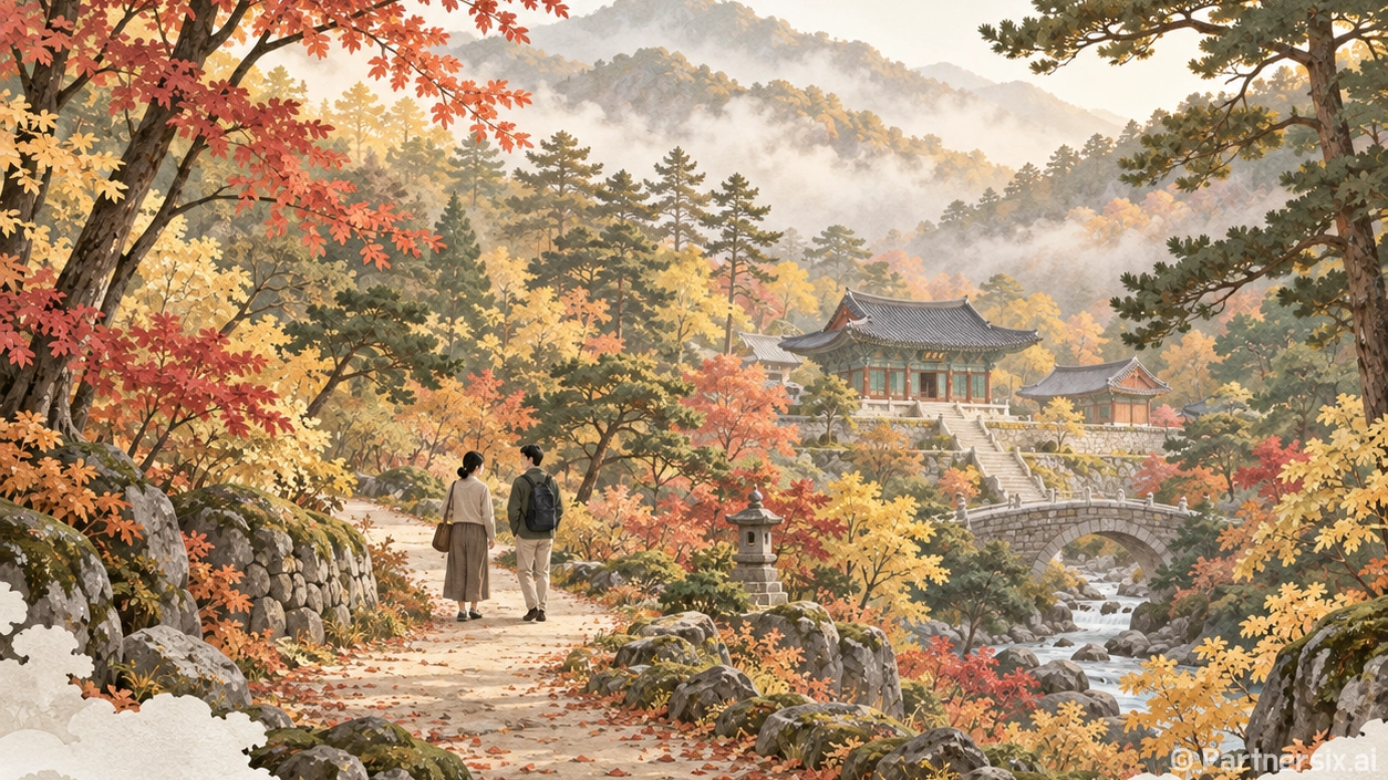 천년숲이 품은 은해사