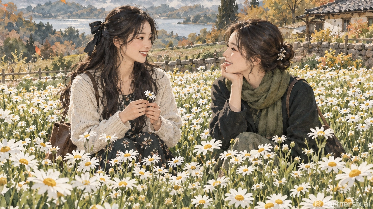 보랏빛 물결 문희농원