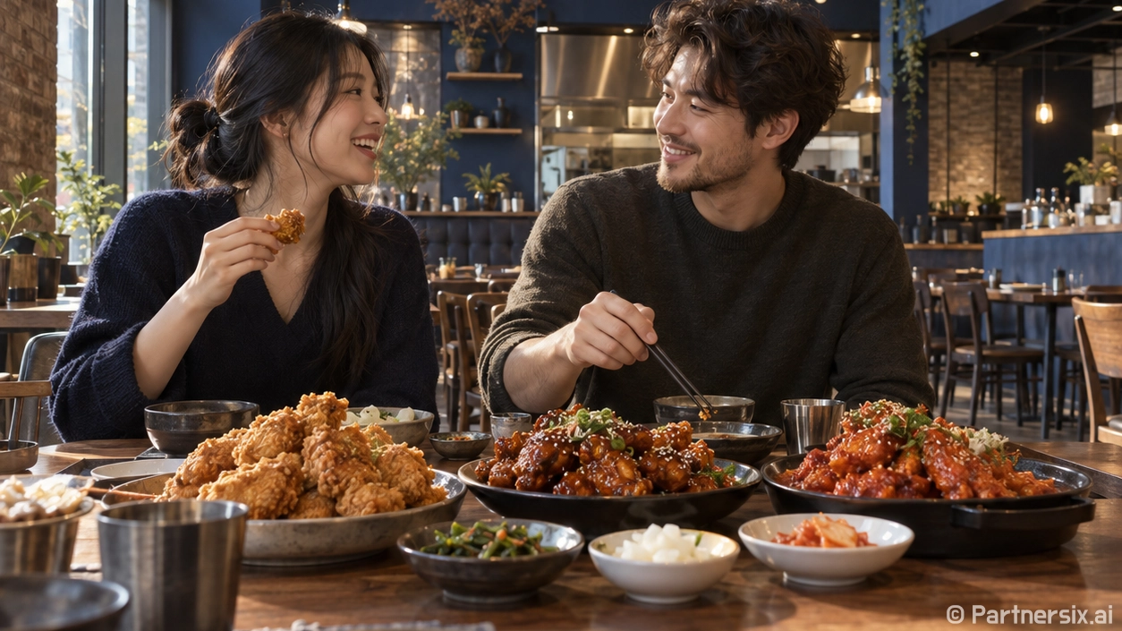 신음동 닭요리 한상