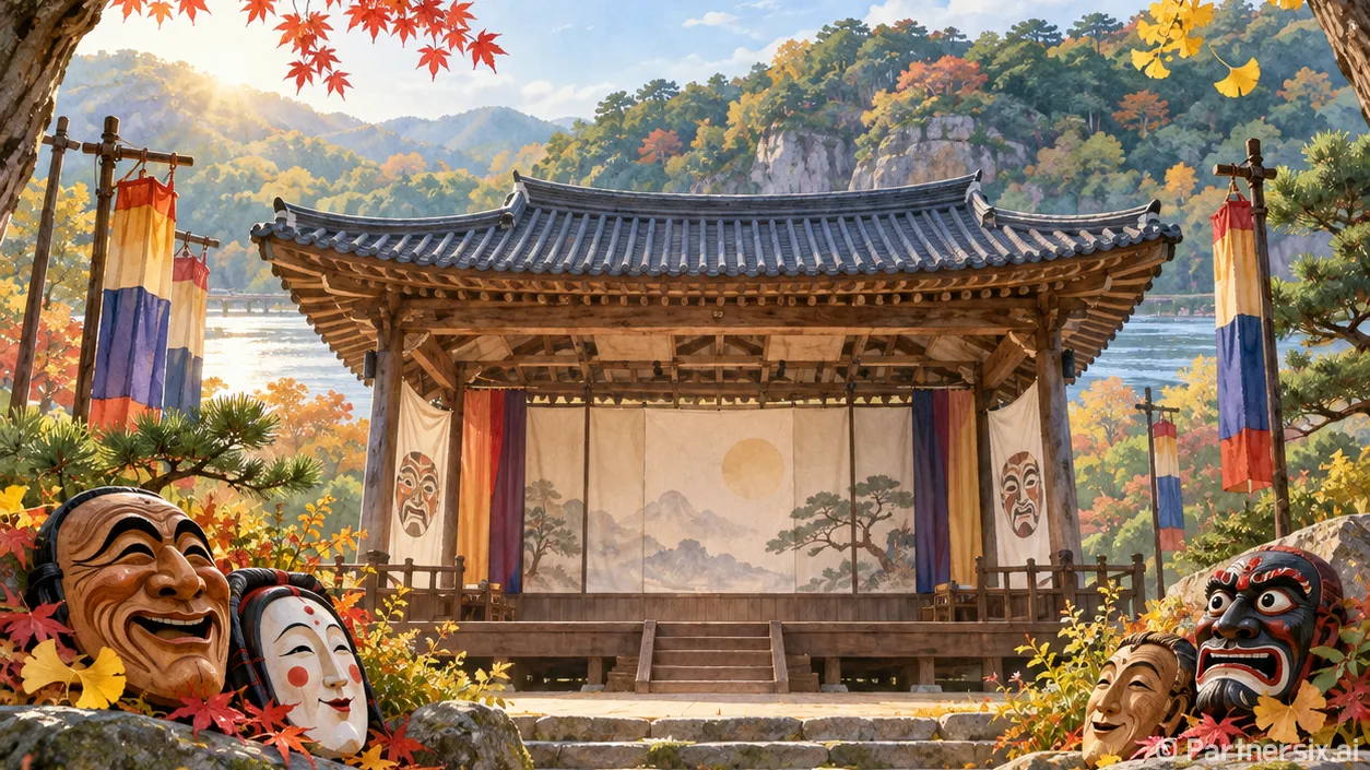 안동의 밤 탈춤에 물들다