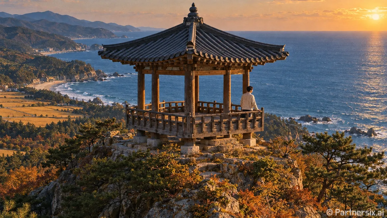 영덕 가을 품은 관어대
