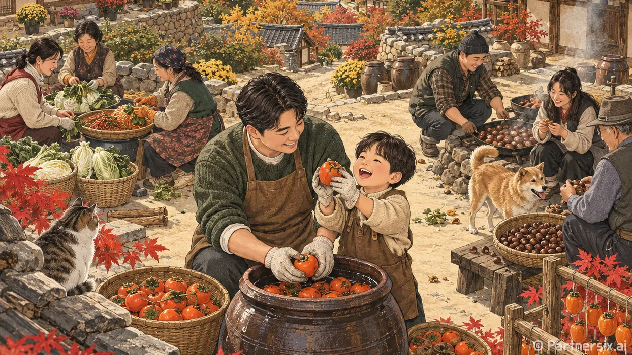 아빠와 아이 가을놀…