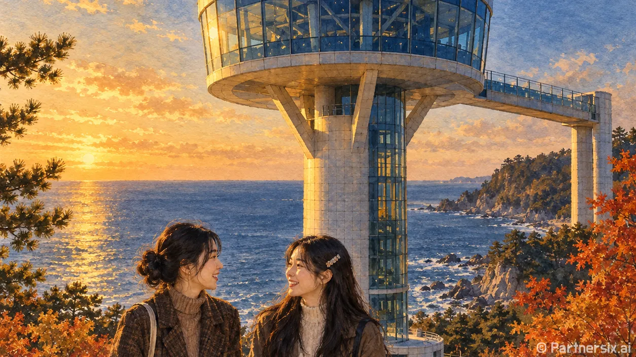 영덕 가을빛 품은 죽도산