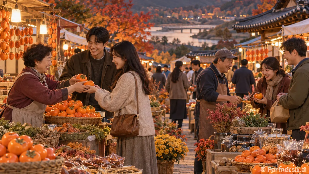 청도구미 가을맛지도