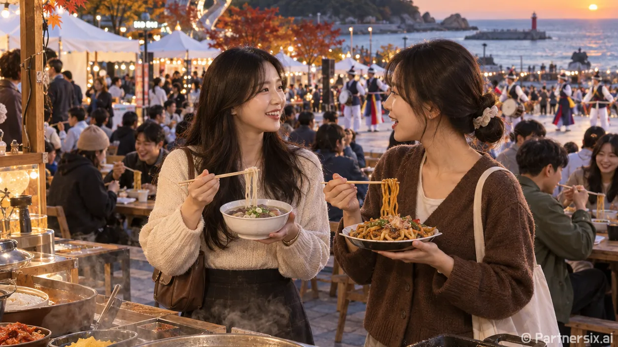 구룡포를 채운 국수의 향연