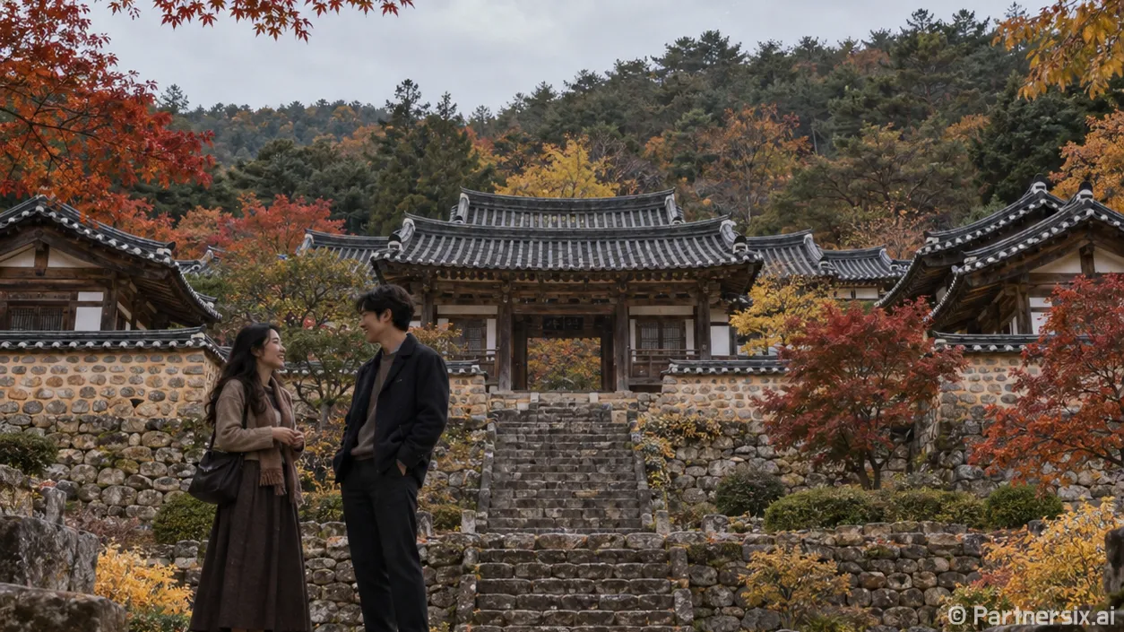 임고서원에 번지는 가을빛