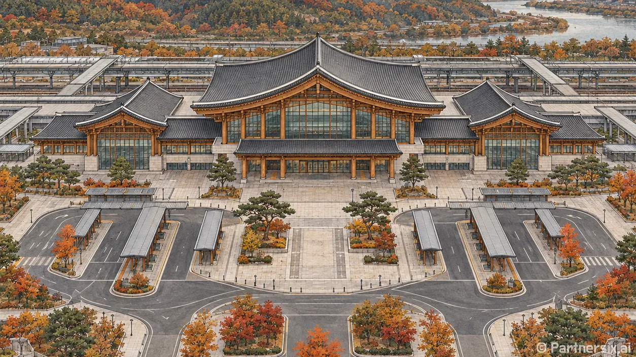 새 안동역에서 여는 기차여행
