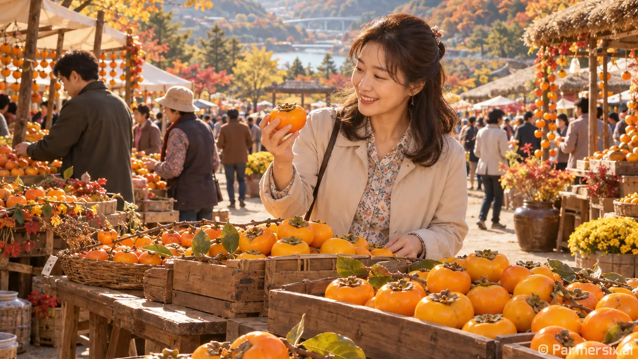 반시와 웃음 물든 청도