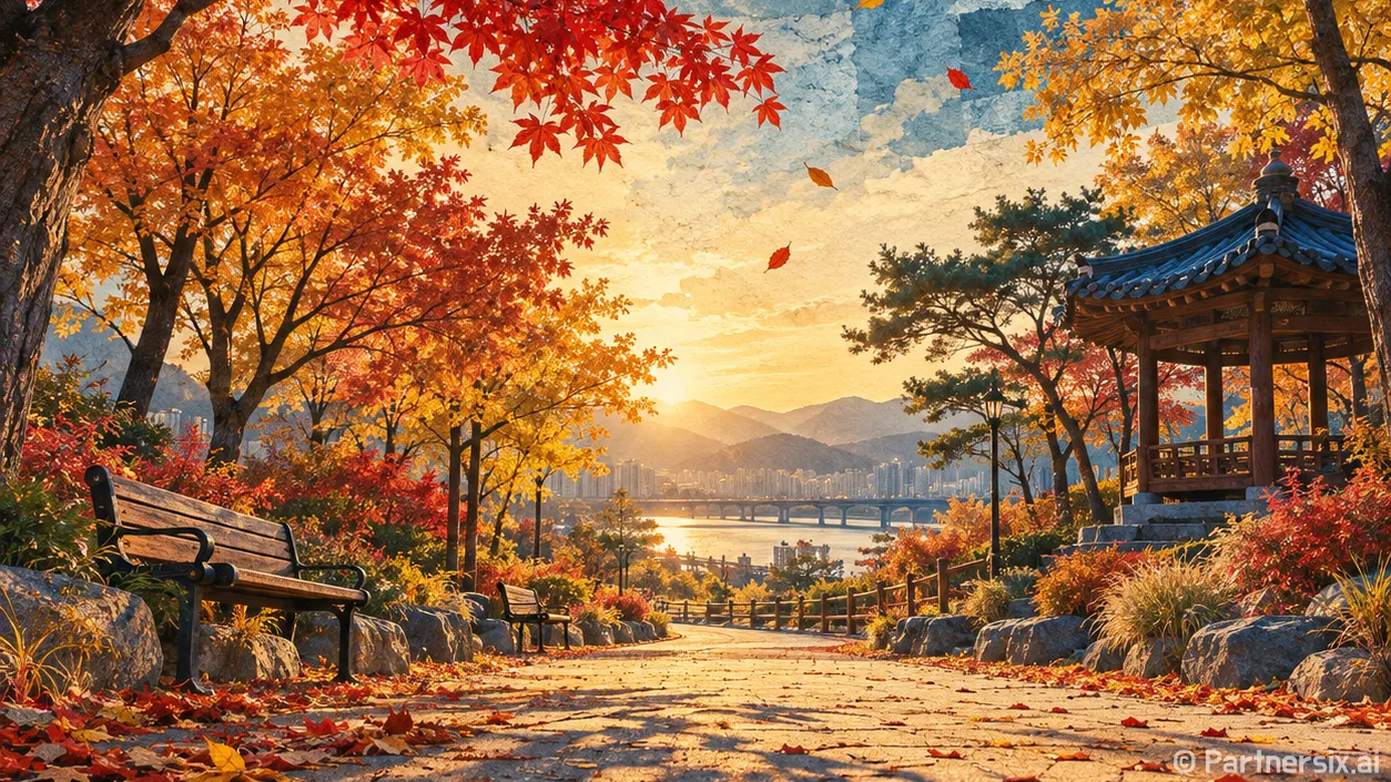 가을 품은 가흥안뜰공원