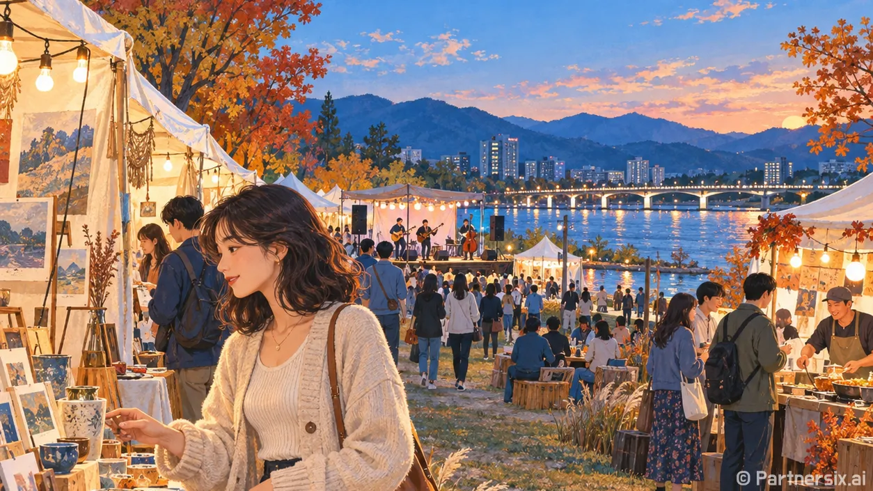 형산강 물들인 가을…