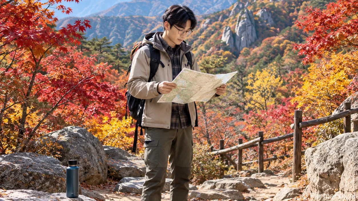 가을 산행, 안전이 최우선입니다