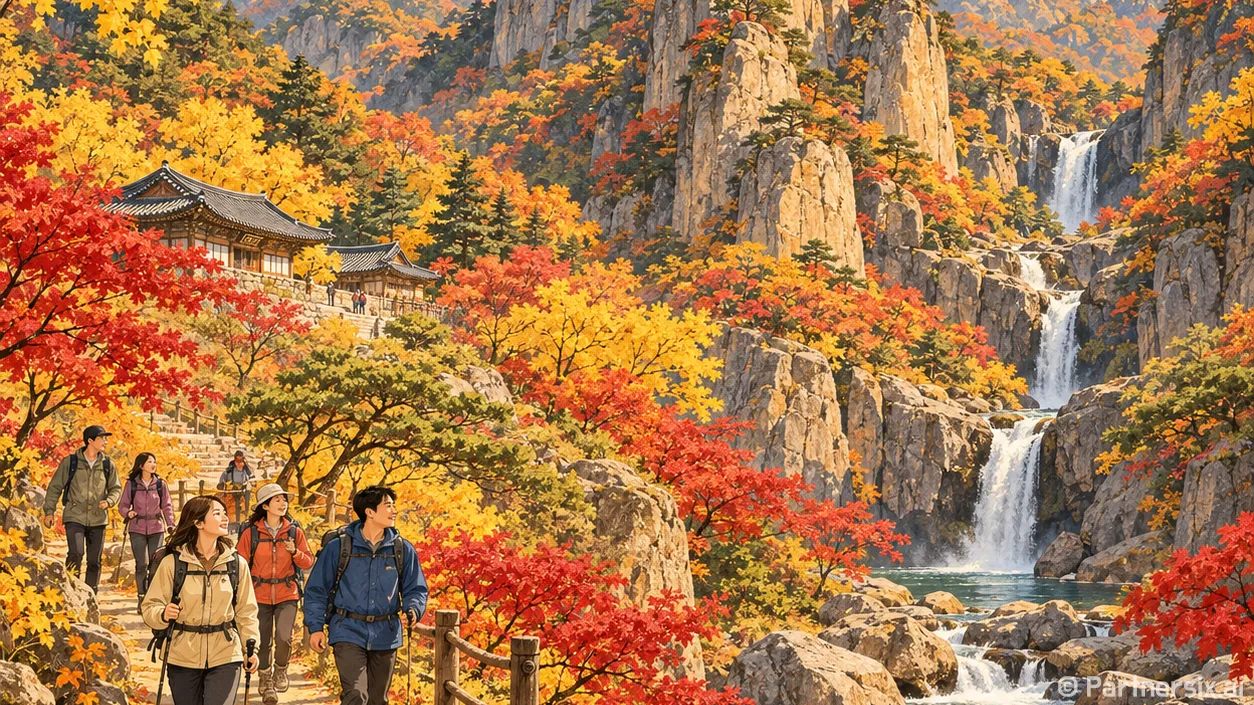 주왕산 용추폭포 단…