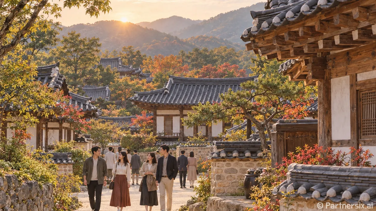 한옥 따라 걷는 영천의 가을