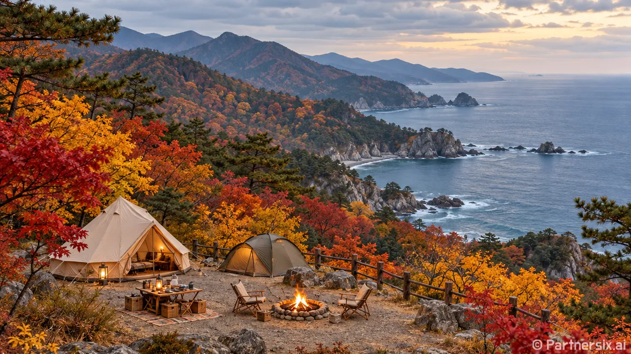 산도 바다도 포항 캠핑